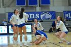 VB vs USCGA  Wheaton College Women's Volleyball vs U.S. Coast Guard Academy. - Photo by Keith Nordstrom : Wheaton, Volleyball